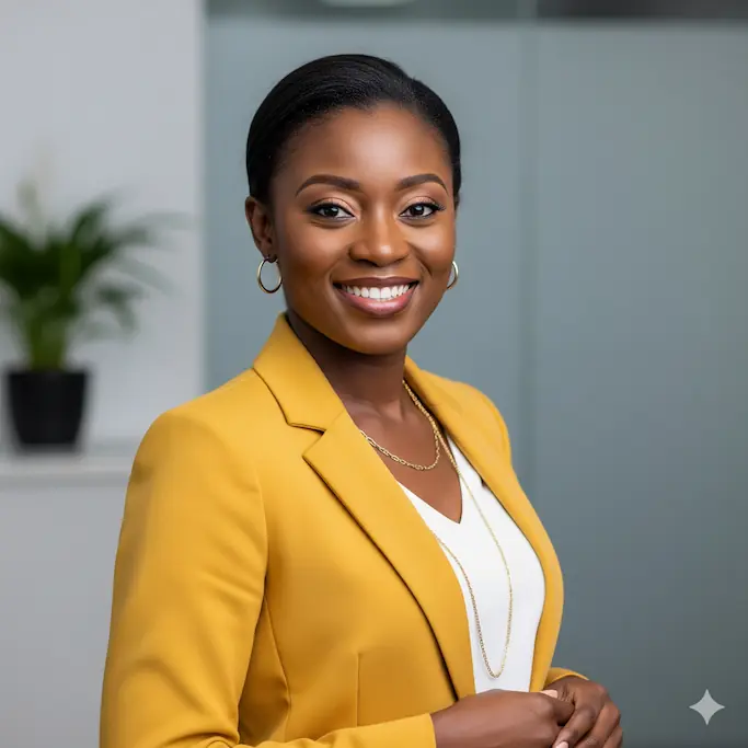 Portrait of Ngozi Eze, Chief Operating Officer